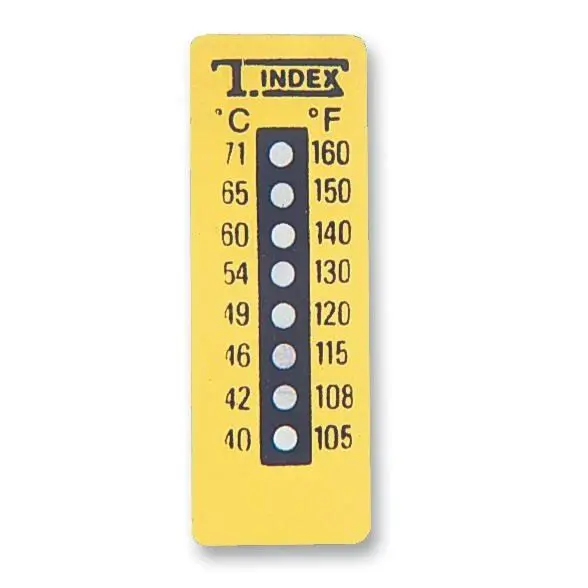 THERMINDEX Temperature Indicator Strip 210°C/260°C 10 Pack