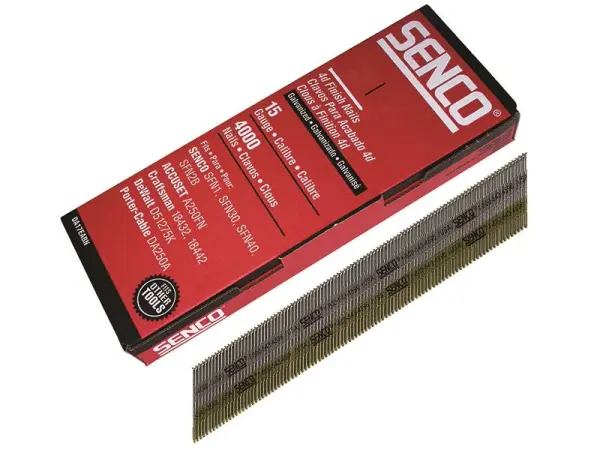 Senco Chiodi Brad Zincati Lisci 15G x 44mm (Confezione da 4000)