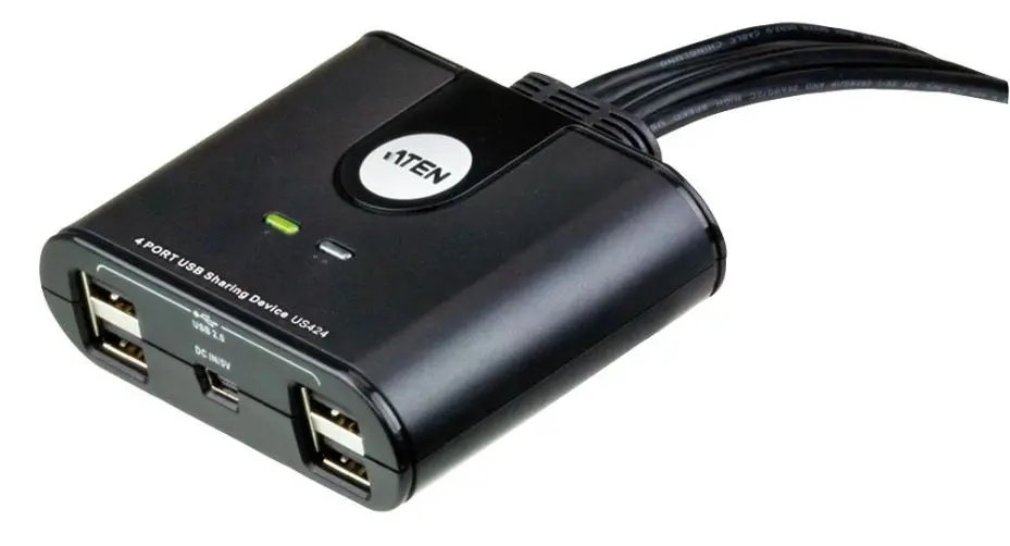 ATEN 4-Port USB Διακομιστής περιφερειακών συσκευών
