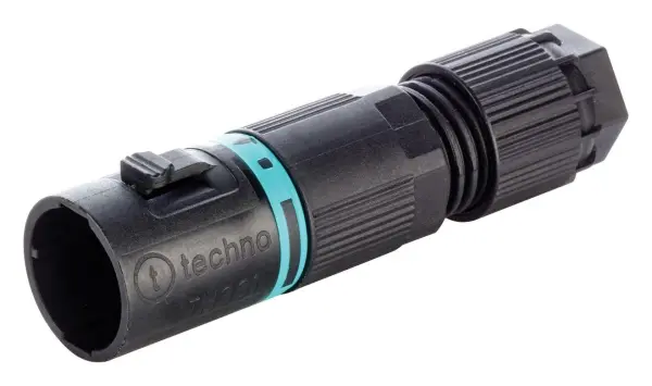 HYLEC 2 Pole Micro-Connector Plug, IP68/IP69K, 7-8mm Cable