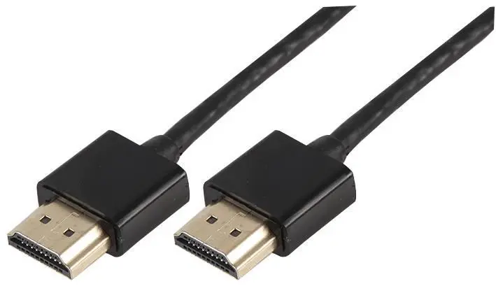Pro Signal HDMI Cable with Ethernet, Male to Male, 0.75m Black