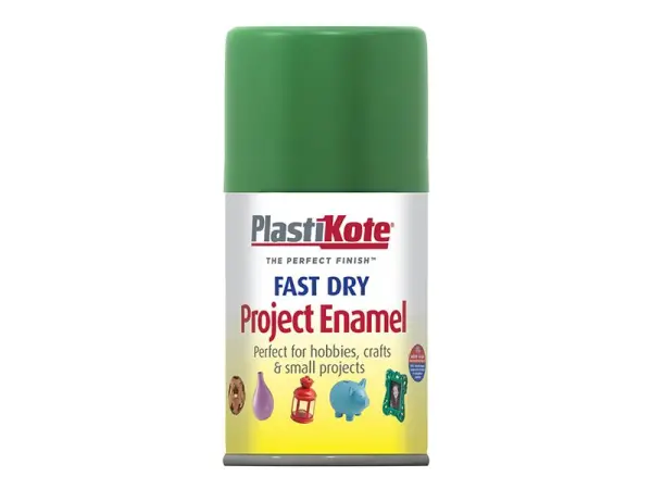 PlastiKote Tinta Spray Esmalte de Secagem Rápida - Verde Jardim, 100ml