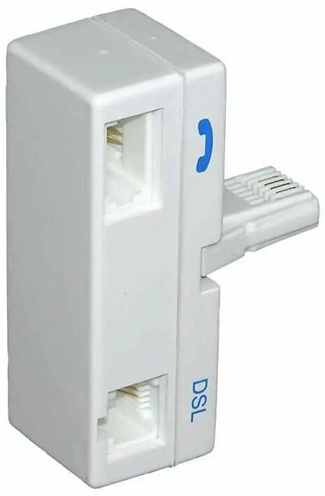 TUK ADSL Splitter for Voice & Data Transmission