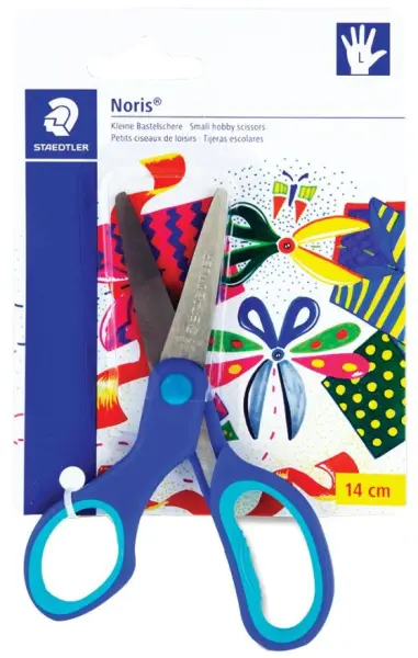 STAEDTLER 14cm Left-Handed Scissors with Comfort Grip