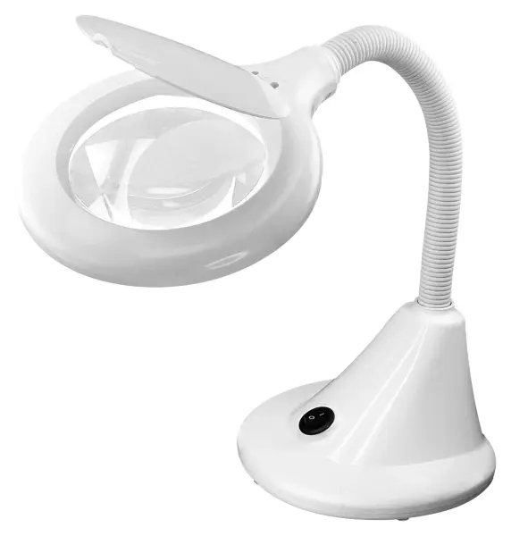 LightCraft Compact Flexi LED Magnifier Lamp 3 Dioptre 6300K