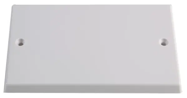 VOLEX 2 Gang Θάλαμος Κενού, Λευκός Χωνευμένος