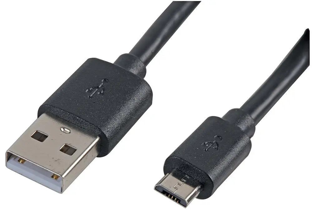 PRO SIGNAL - Cábla USB Micrea Dubh, 5m, USB 2.0