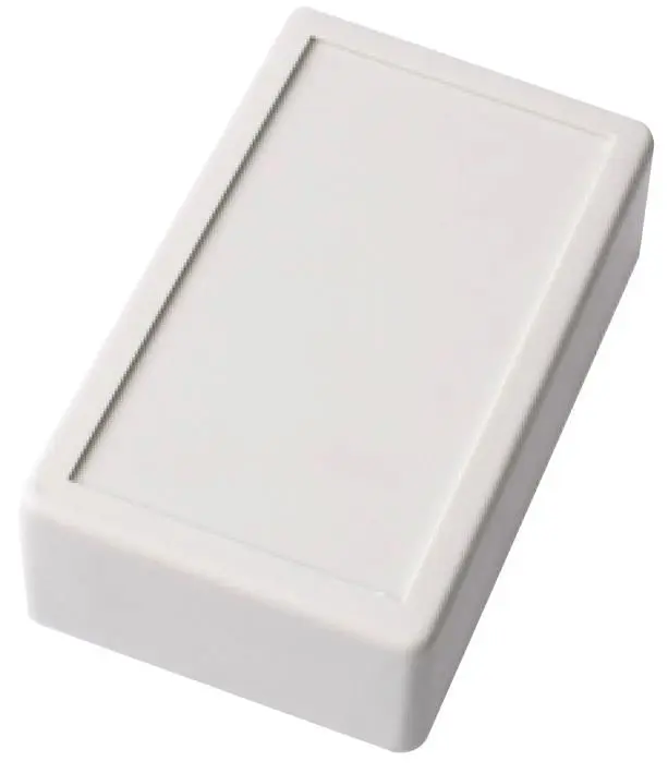 HITALTECH מארז ידני אפור מ-ABS 72.5x45x23 מ״מ