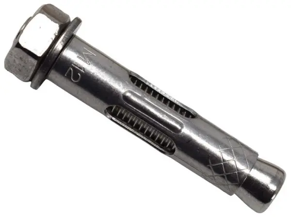 MASONMATE Stainless Steel Hex Nut Sleeve Anchor, M12 x 60mm, Pack of 25