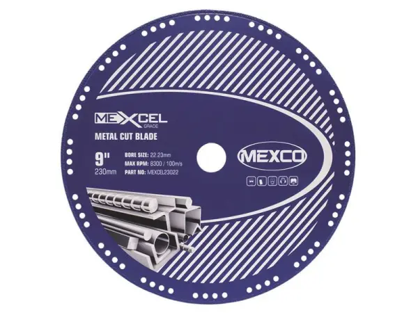 MEXCO - Disco de Diamante XCEL para Corte de Metal - 230 x 22mm