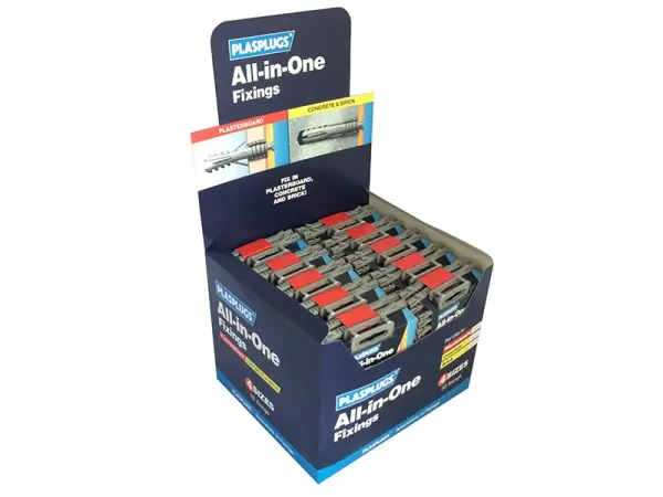 Plasplugs MFA520 Pack Multifonction Fixations Assorties, 20 x 52