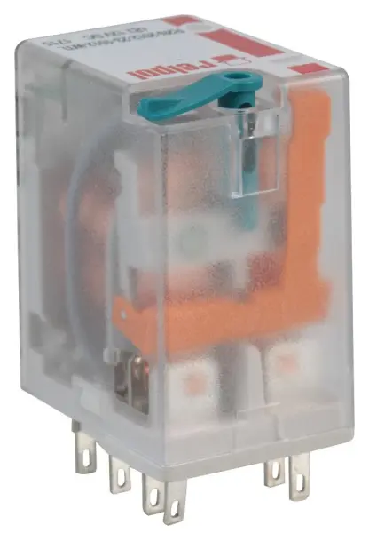 RELPOL Miniature Industrial 8 Pin Relay, 12A, 2PCO - 12V
