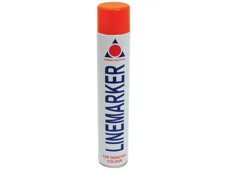 Aerosol Linienmarkierungsspray Farbe Orange 750ml