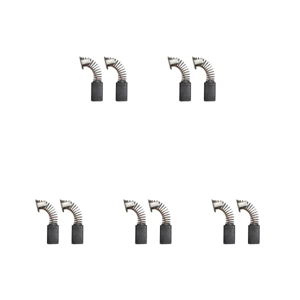 CarbonBr - Balais de charbon pour meuleuse Felissati LS3F, 5 paires (10 balais)