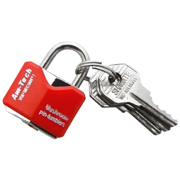Amtech Rhombic Chrome Plated Iron Padlock 20mm