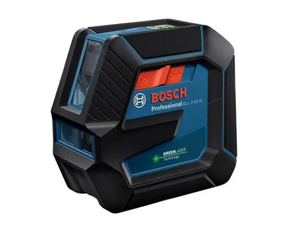 Bosch GLL 2-15 G Professional Green Laser de Linha com Suporte