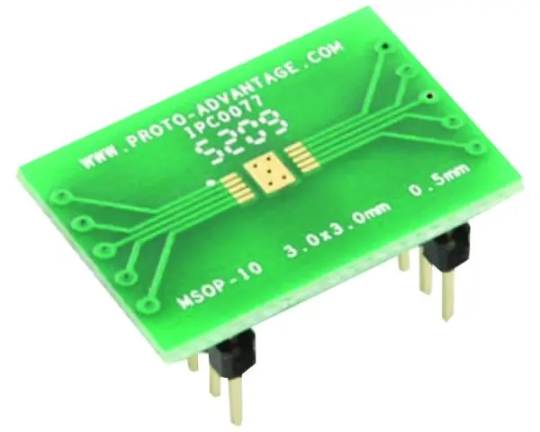 PROTO ADVANTAGE Adaptador MSOP-10 para DIP-14 SMT PCB