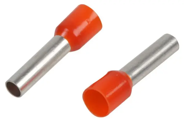 PRO POWER French Single Ferrule 4mm, Orange, Pack of 100
