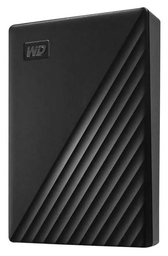 WD My Passport 4TB USB 3.0 Portable Hard Drive, Black