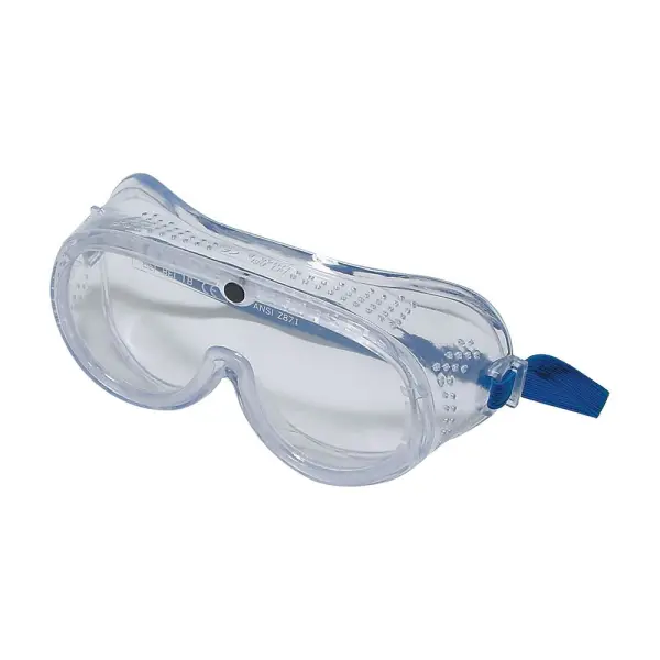 Silverline - Lunettes de sécurité à ventilation directe, Transparentes, EN166