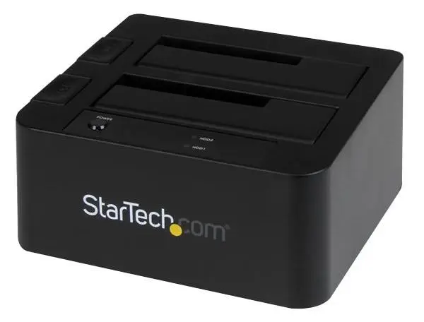 STARTECH USB 3.0 & eSATA デュアルベイHDD/SSDドッキングステーション
