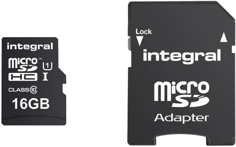 INTEGRAL UltimaPro MicroSDHC karta třídy 10 s adaptérem SD, 16GB, 90MB/s