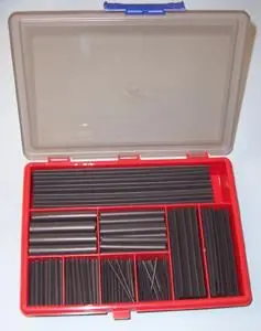 Kit de Termorretráctil Raychem TE Connectivity, Relación 2:1, Negro RNF-100