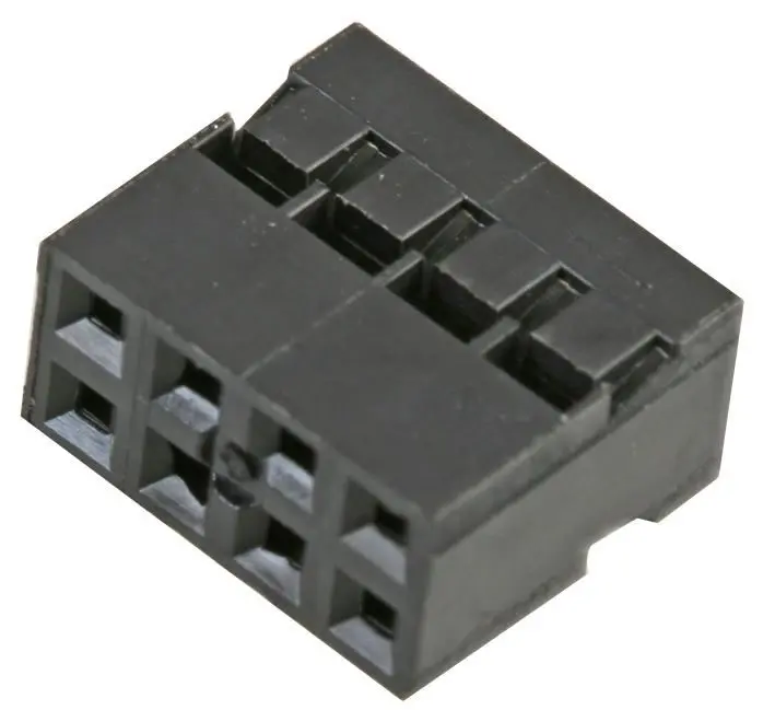 HARWIN M22 2mm Crimp Housing, 4+4 Way, 10 Pack