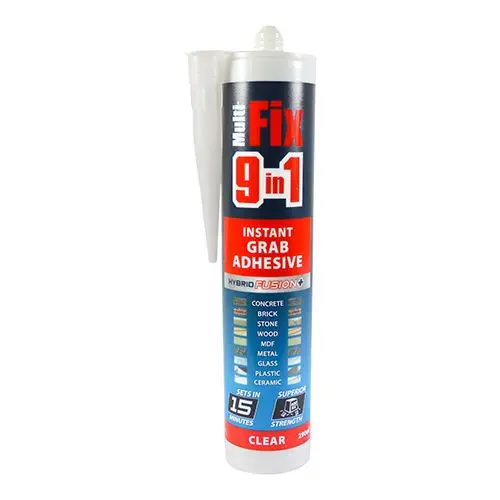 Timco 9 in 1 Sofortkleber - Transparent (290ml - 1 Stück)