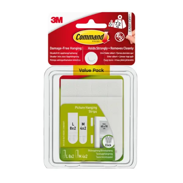 Command Picture Strips Medium/Large Combi Pack