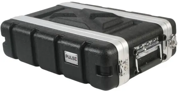 PULSE 19” Rack ABS Flight Case - 2U Short