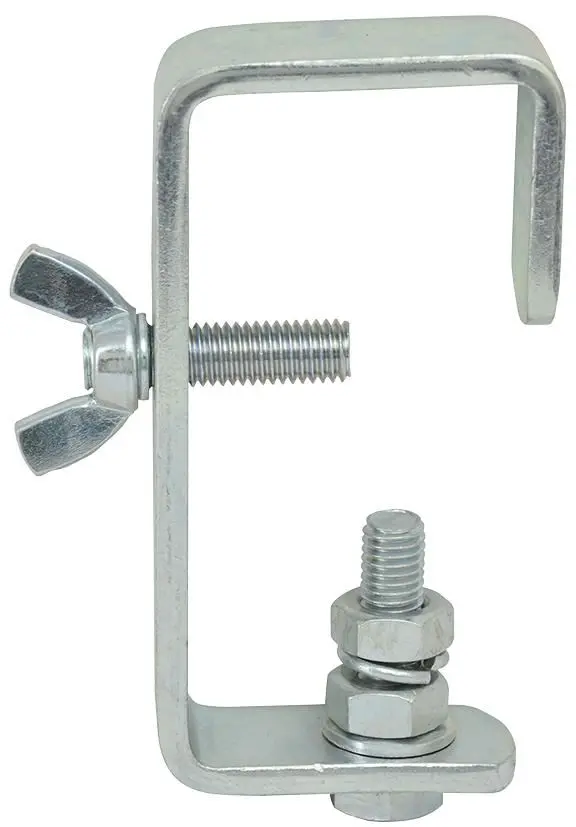 Pince en G QTX LIGHT, 45mm, Argent, Capacité 25kg