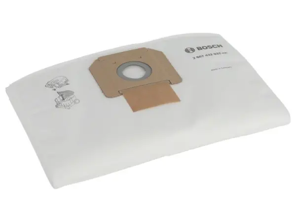 Bosch Fleece Filter Bag Pack of 5 for Dust Extractors
