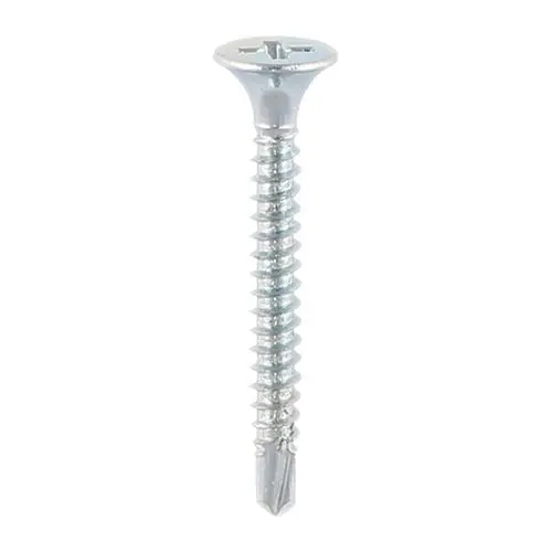 Timco 3.5x42mm Zinc Plasterboard Screws, Self-Drilling, 1000-Pack
