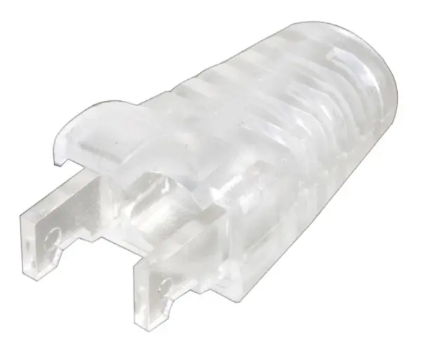 SPEEDY RJ45 Pohotové chrániče kabelových spojů, 100 ks v balení, průhledné