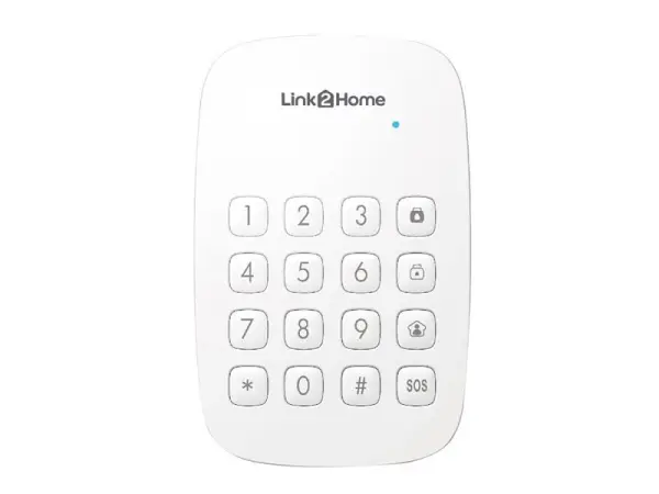 Link2Home Teclado Inteligente de Alarme com Alcance Zigbee de 80m