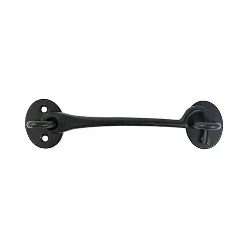 Timco Black Cabin Hook, Carbon Steel, 12-inch (300mm)