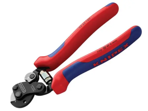 Knipex ワイヤーロープカッター 160mm 多成分グリップ