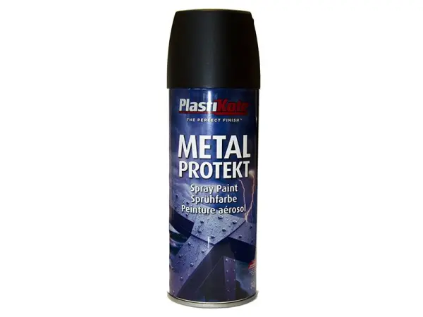 PlastiKote - Metal Protekt Spray Matt Schwarz 400ml