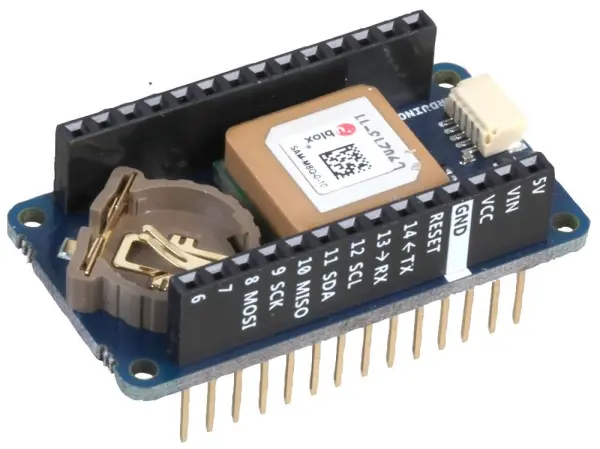 Arduino MKR GPS Shield (u-blox SAM-M8Q)