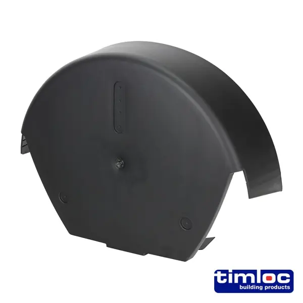 Timco Tapa Redonda Universal, Negra, 280 x 145mm
