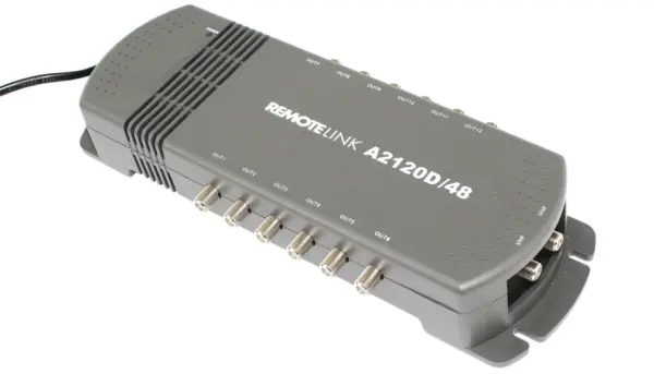 ANTIFERENCE RemoteLink Amplificateur Secteur, 2 Entrées/12 Sorties, Prise UK