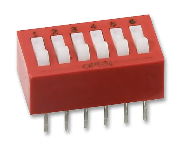 Grayhill Rocker DIP Switch 6 Way