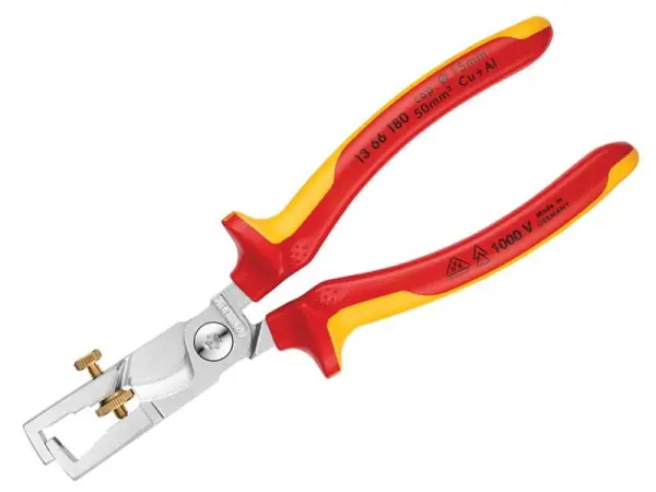 Knipex VDE StriX Kleště na stahování izolace a stříhání kabelů, 180mm