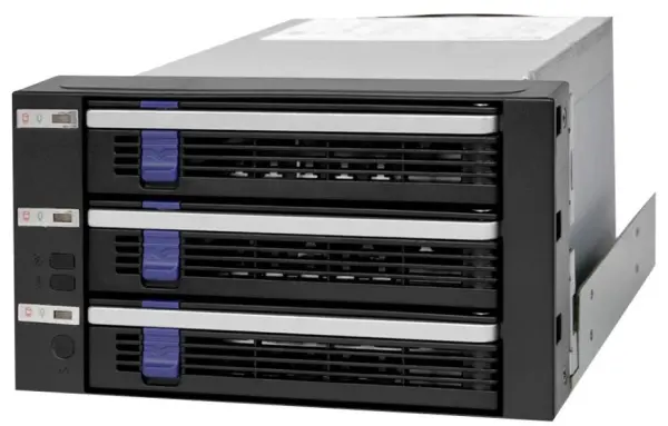 ICY DOCK FatCage 3-in-2 HDD Backplane for 2x 5.25-inch Bays