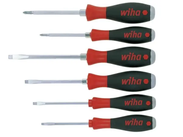 Wiha SoftFinish SL/PH Tacar Scriúnnaí, 7 bPíosa