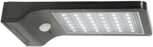 LYYT Solar Powered LED Motion Sensor Light, Black, 3m Range