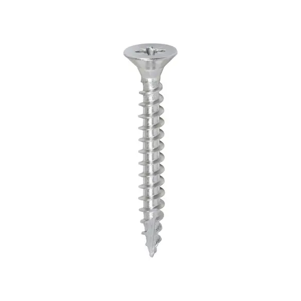 Timco Classic Multi-Purpose PZ Screws - A2 Stainless Steel - 5.0×40mm, 200 Pack