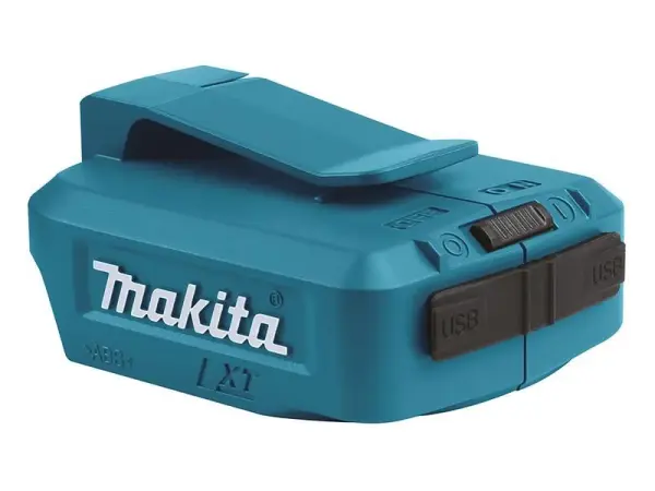Makita DECADP05 Adattatore di Ricarica LXT con Doppie Porte USB