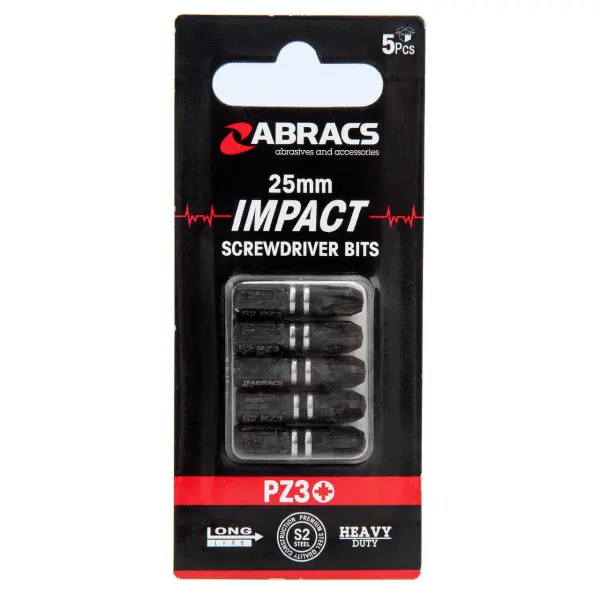 Abracs IPZ32505 PZ3 Καρφίτσες Αρουραίου για Εργαλεία Πτώσης, 25mm, Συσκευασία 5
